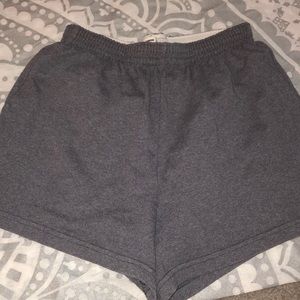 Dark gray soffe shorts